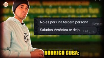 Rodrigo Cuba niega infidelidad a