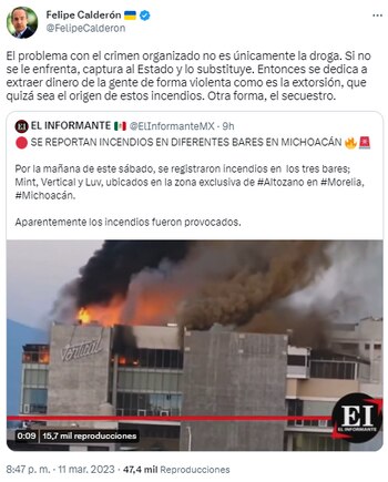 (captura de pantalla: Felipe Calderón)