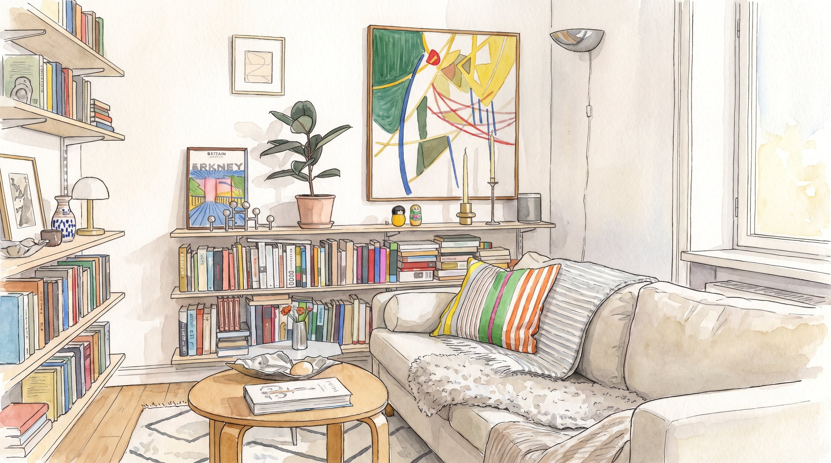 Las diseñadoras recomiendan sustituir los objetos decorativos genéricos por piezas duraderas, personales y con historia que aporten identidad al hogar. (Imagen Ilustrativa Infobae)