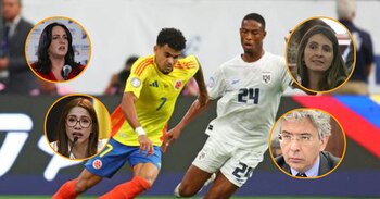 Políticos colombianos celebraron la actuación del seleccionado colombiano en el partido contra el conjunto panameño, que recibió el primer gol en contra en el minuto 8 - crédito Mark J. Rebilas/USA TODAY Sports via Reuters Con, Camila Díaz/Colprensa, @Enrique_GomezM/X, Lina Gasca/Colprensa