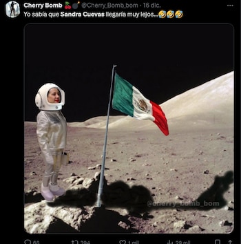 La apariencia de la exalcaldesa