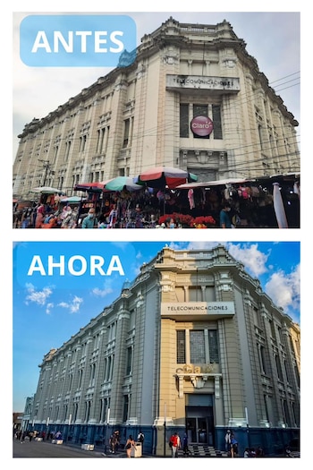 El ordenamiento de los vendedores ambulantes contempló la reubicación en el Mercado Hula Hula, aunque algunos comerciantes señalaron dificultades por los costos de alquiler. (Foto cortesía Alcaldía de San Salvador)