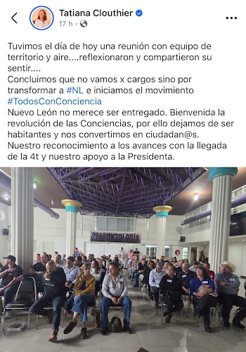 (Facebook-Tatiana Clouthier)
