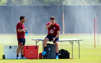 El argentino durante una práctica