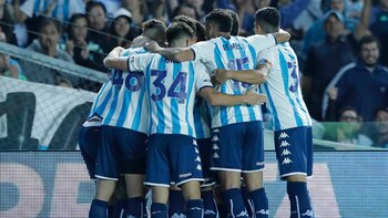 Racing se encuentra tercero en