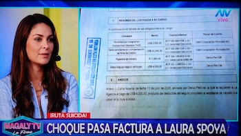 Laura Spoya enfrenta reclamo de Derco por camioneta siniestrada: le exigen pagar US$ 4,230 tras accidente