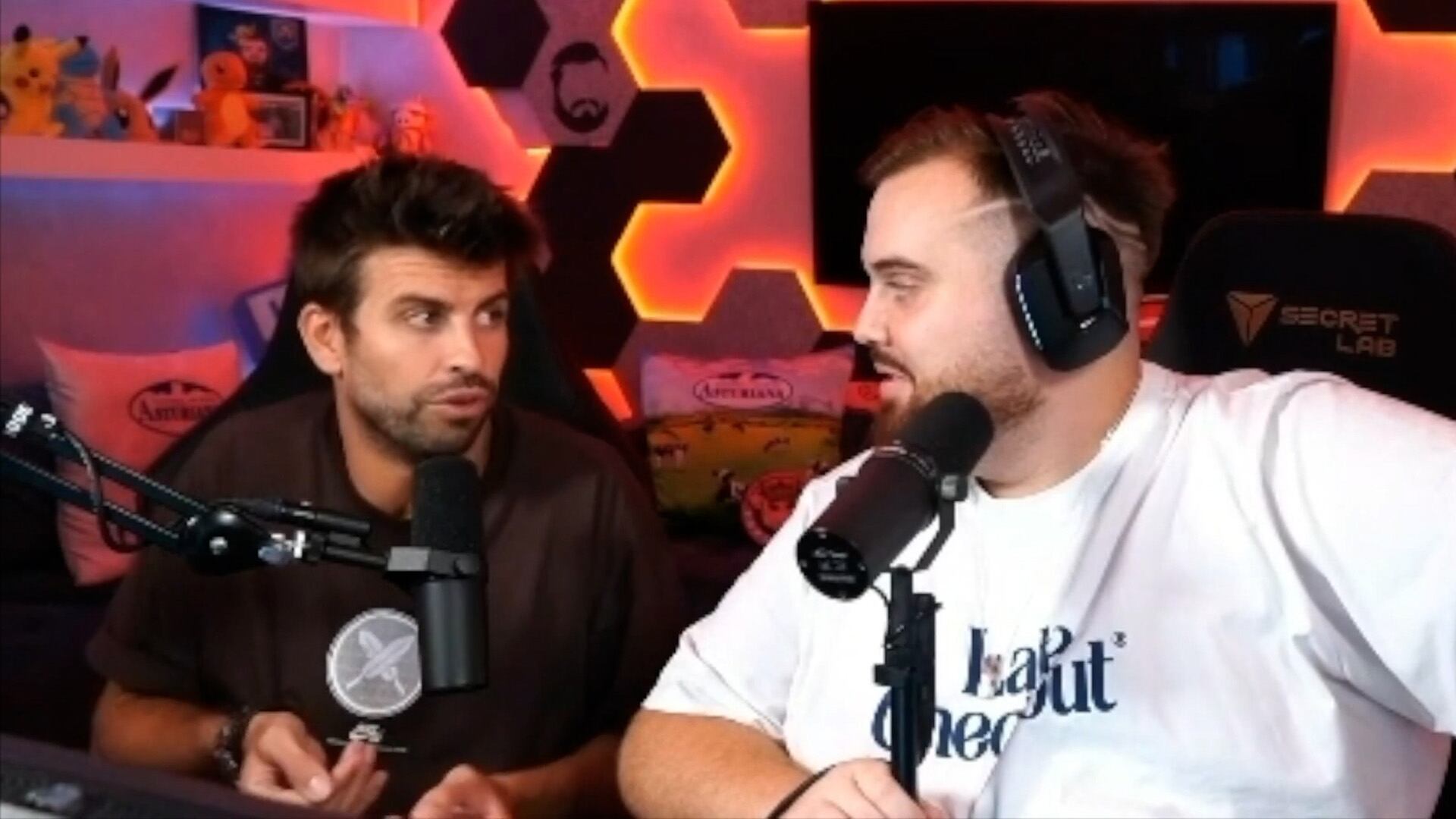 Gerard Piqué en un stream de Ibai Llanos (@IBAI)