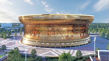 Las primeras imágenes del estadio