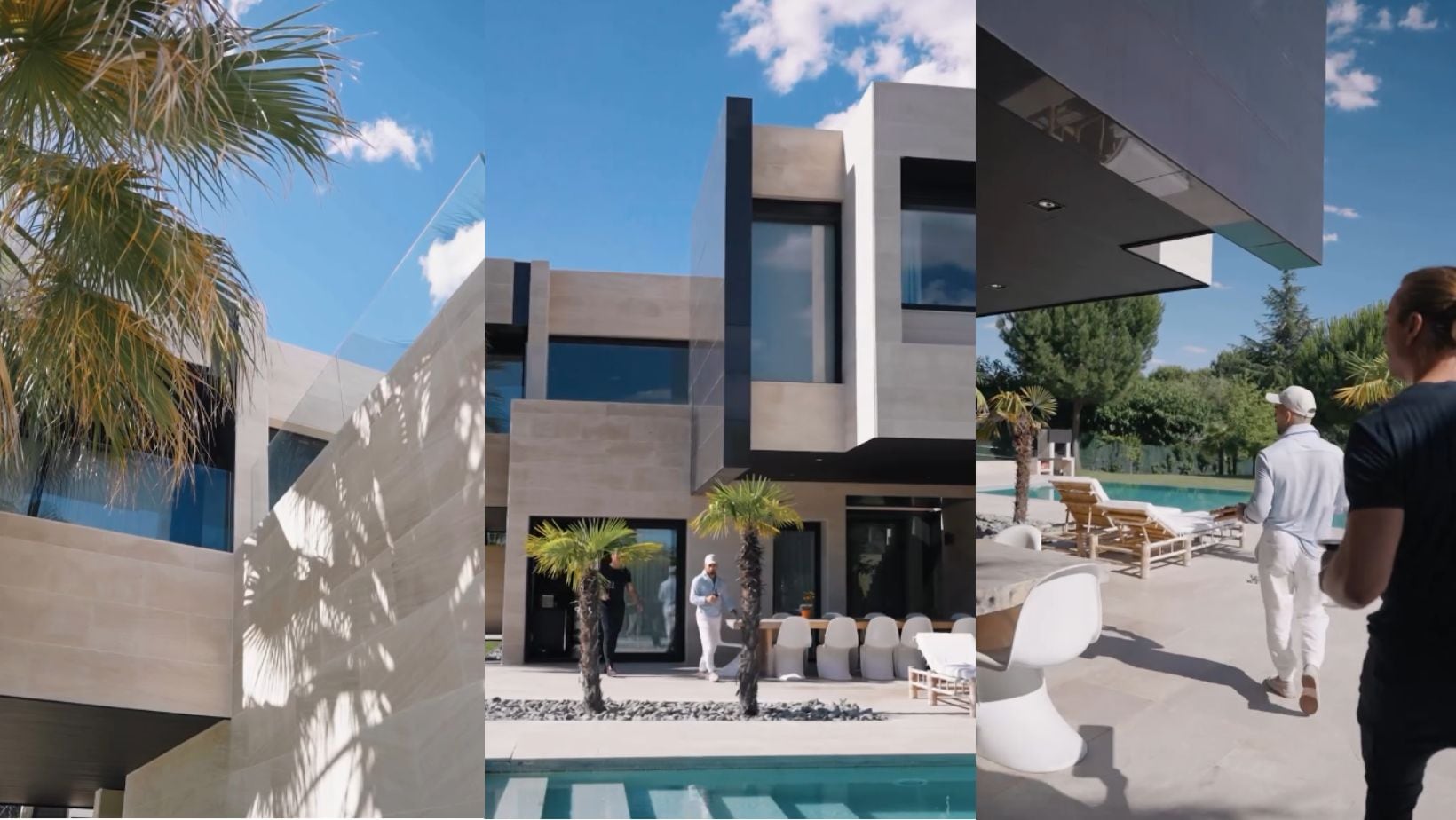 La casa de Ilia Topuria desde fuera en imágenes tomadas de redes sociales (Instagram / @tomaslasoargos y @iliatopuria)