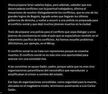 Gustavo Petro rechazó la propuesta