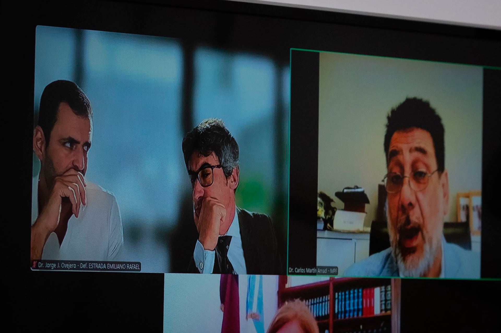 Estrada no habló durante la audiencia de imputación (Foto: Javier Corbalán)