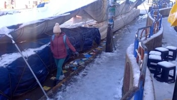 Ciudadanos reportan fuerte granizada en