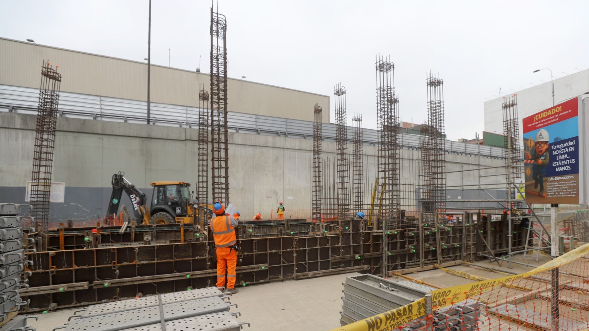 Metropolitano: estaciones Abancay y Andahuaylas avanzan al 60% en la Vía Expresa Grau