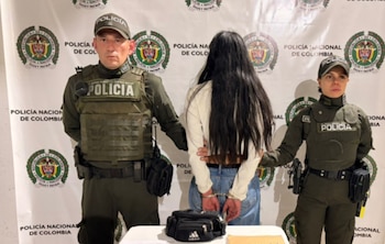 La mujer identificada como coordinadora