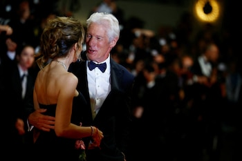 Richard Gere y Alejandra Silva