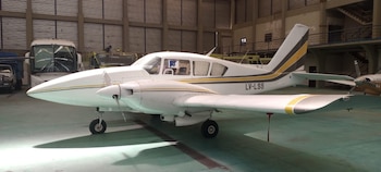 La avioneta incautada a la