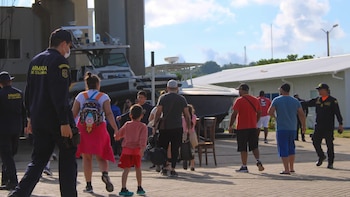 Armada colombiana rescató del mar