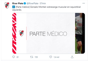 parte médico de Montiel