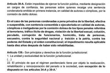 Dictamen para impedir postulación de