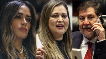 Cynthia López Castro confronta a Alessandra Rojo de la Vega en calles de CDMX y Fernández Noroña se suma a la polémica