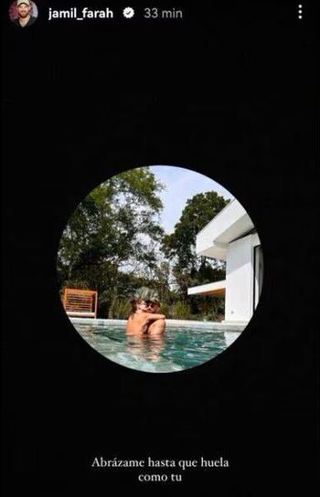 Jamil Farah y Carolina Cruz
