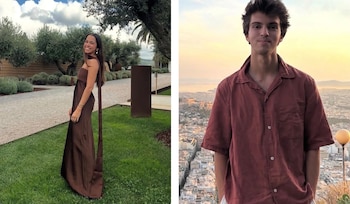 Sofía y Christian Sosa, los dos nietos de la familia de Florida que desapareció en una avioneta tras regresar de Bahamas. Sus cuerpos fueron hallados junto a los de sus abuelos, Mario y Lili Lamar (CNN)