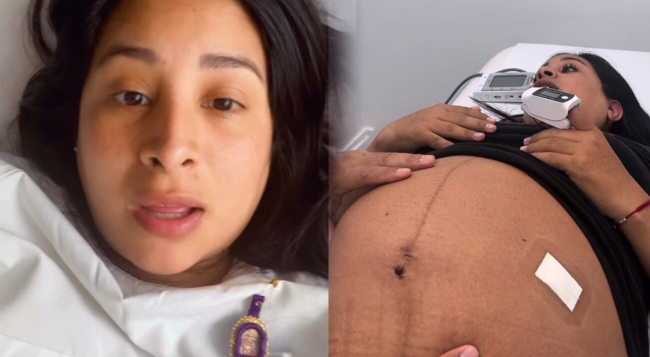Kathy Sheen es hospitalizada de emergencia tras romper fuente a las 32 semanas: “Oren por mis hijitas”. Infobae Perú / Captura: IG