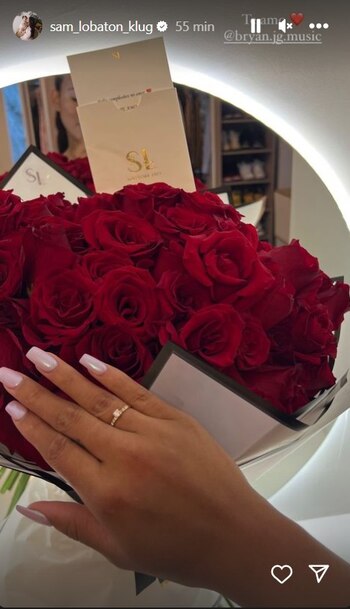 Samahara Lobatón mostró el anillo