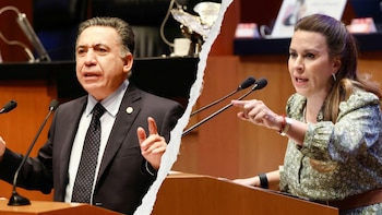 Carolina Viggiano acusa a Enrique Inzunza de formar parte de una “narcobancada” tras pedir licencia en el senado
