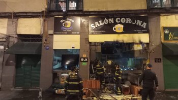 El lugar quedó en pésimas