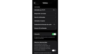 En iPhone, es necesario ir