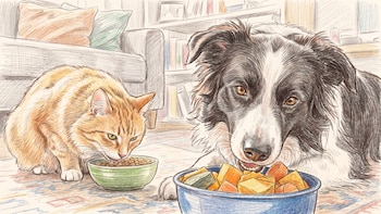 Perros y gatos con dietas vegetales: qué revela la ciencia sobre su digestibilidad y nutrientes