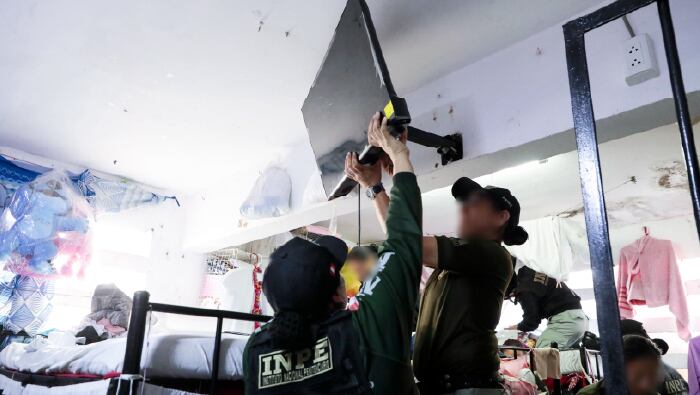 INPE realiza requisa sorpresiva en el penal Anexo Mujeres de Chorrillos y esto es lo que encuentra - INPE