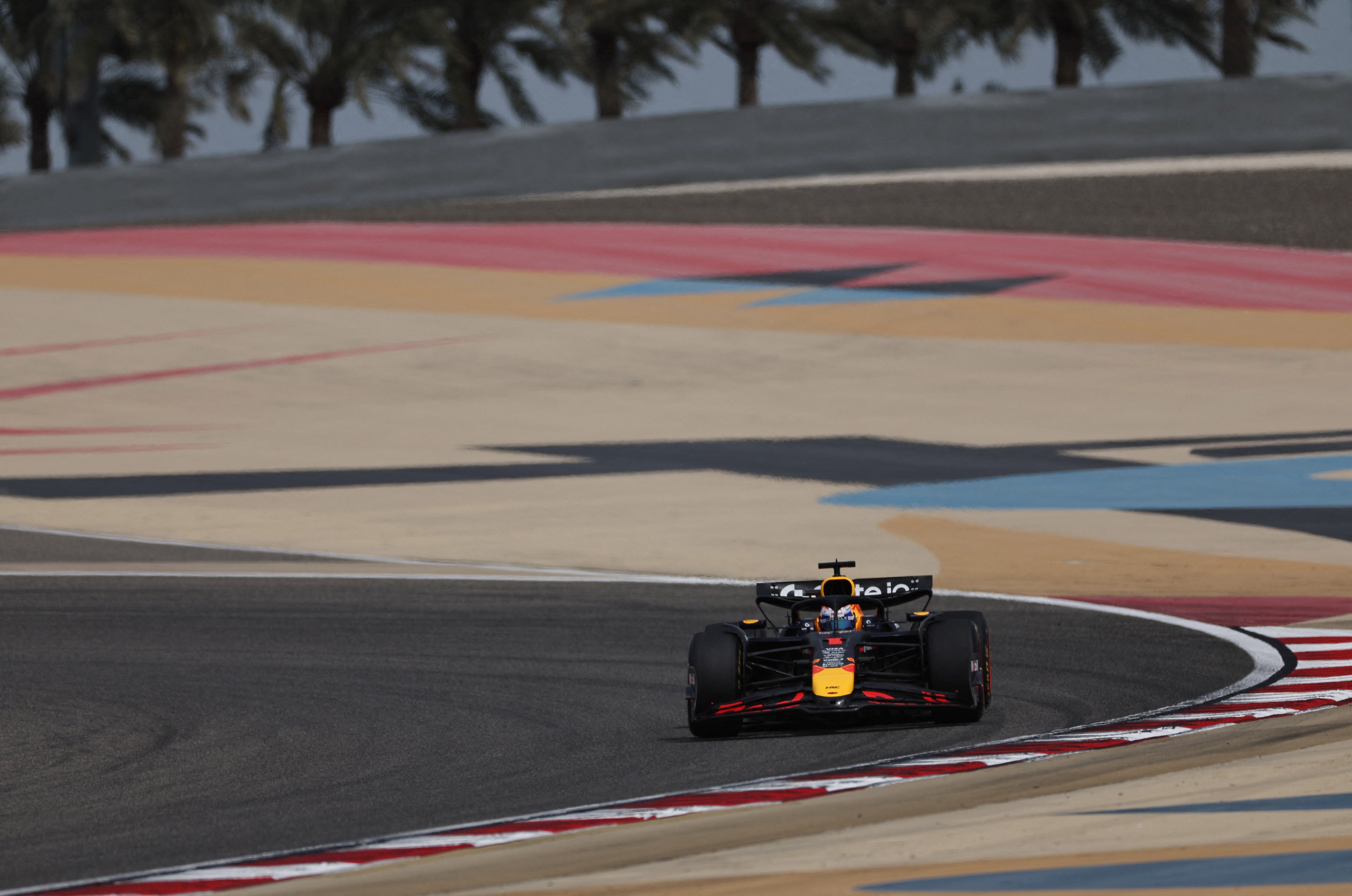 Max Verstappen durante las pruebas de pretemporada en Bahréin (Foto: Reuters/Hamad I Mohammed)