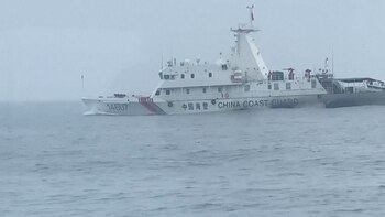 Nuevo cruce en el Estrecho de Taiwán: advertencia de un guardacosta a un buque chino