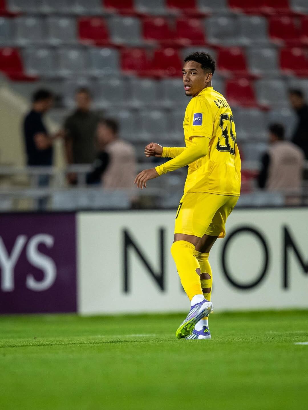 Su carrera respalda capacidad de adaptación y logros en ligas de Colombia, Brasil y los Emiratos Árabes Unidos en un corto periodo - crédito @bpa.11/ Instagram