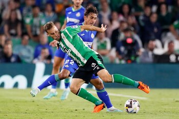 El excentrocampista del Betis, Sergio