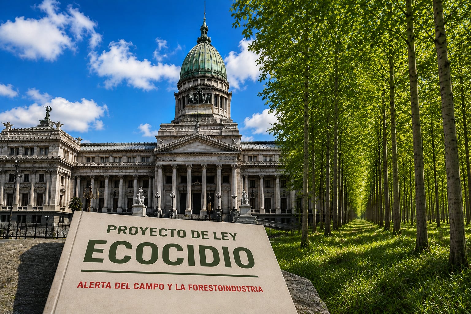 La agroindustria advierte que el proyecto de ley de ecocidio podría judicializar la producción y frenar inversiones (Revista Chacra Visuales IA)