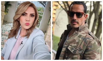 Ana Karina Soto y Pedro Palacio. Foto: Instagram @karylamas y @palaciopedro