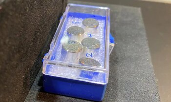 El polvo lunar esperaba ser