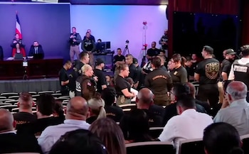 El Tribunal Penal Especializado en Delincuencia Organizada dictó sentencia contra 22 miembros de la banda “Los Gery” este martes en San José. Crédito: teletica.com