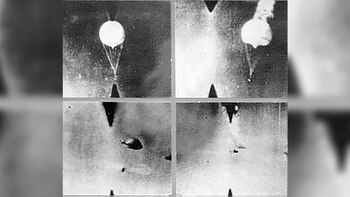 Una secuencia del derribo de