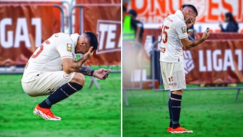 Diego Dorregaray rompió en llanto luego de coronarse ganador del Torneo Apertura con Universitario.