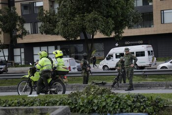 Otoniel es trasladado a Catam.