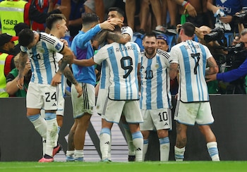 Argentina venció a Croacia y