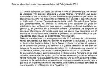 Este es el contenido del