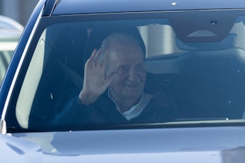 El rey Juan Carlos I ha vuelto a Galicia (EFE/ Salvador Sas)