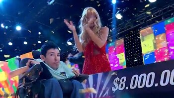 La emoción de Alexis tras