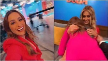 La actriz se despidió del