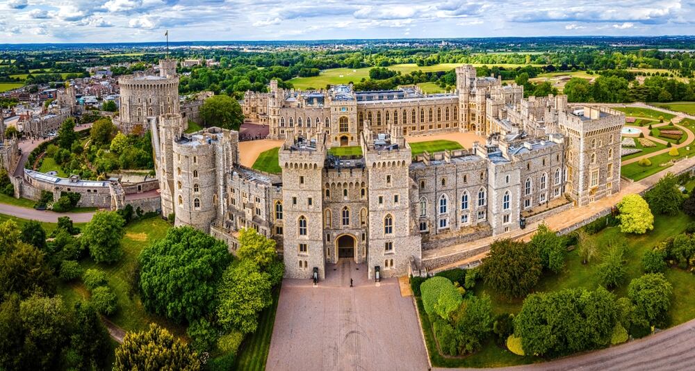Castillo de Windsor, en Reino Unido (Shutterstock).